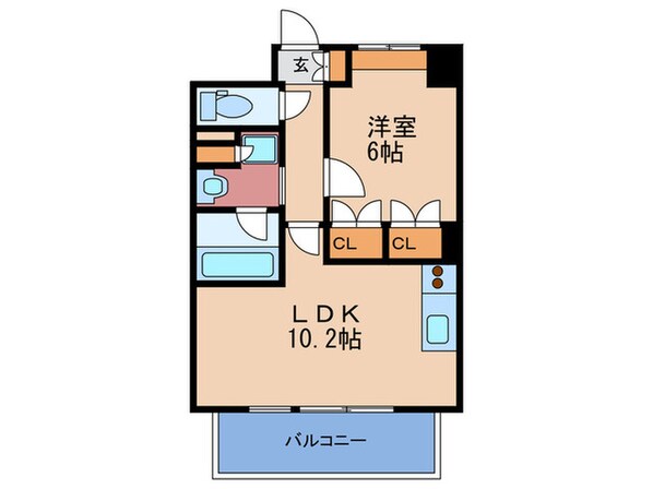 シティエール東梅田Ⅱの物件間取画像